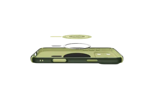 Spigen Nano Pop Hybrid MagSafe Case for Apple iPhone 17 Pro - Avo Green