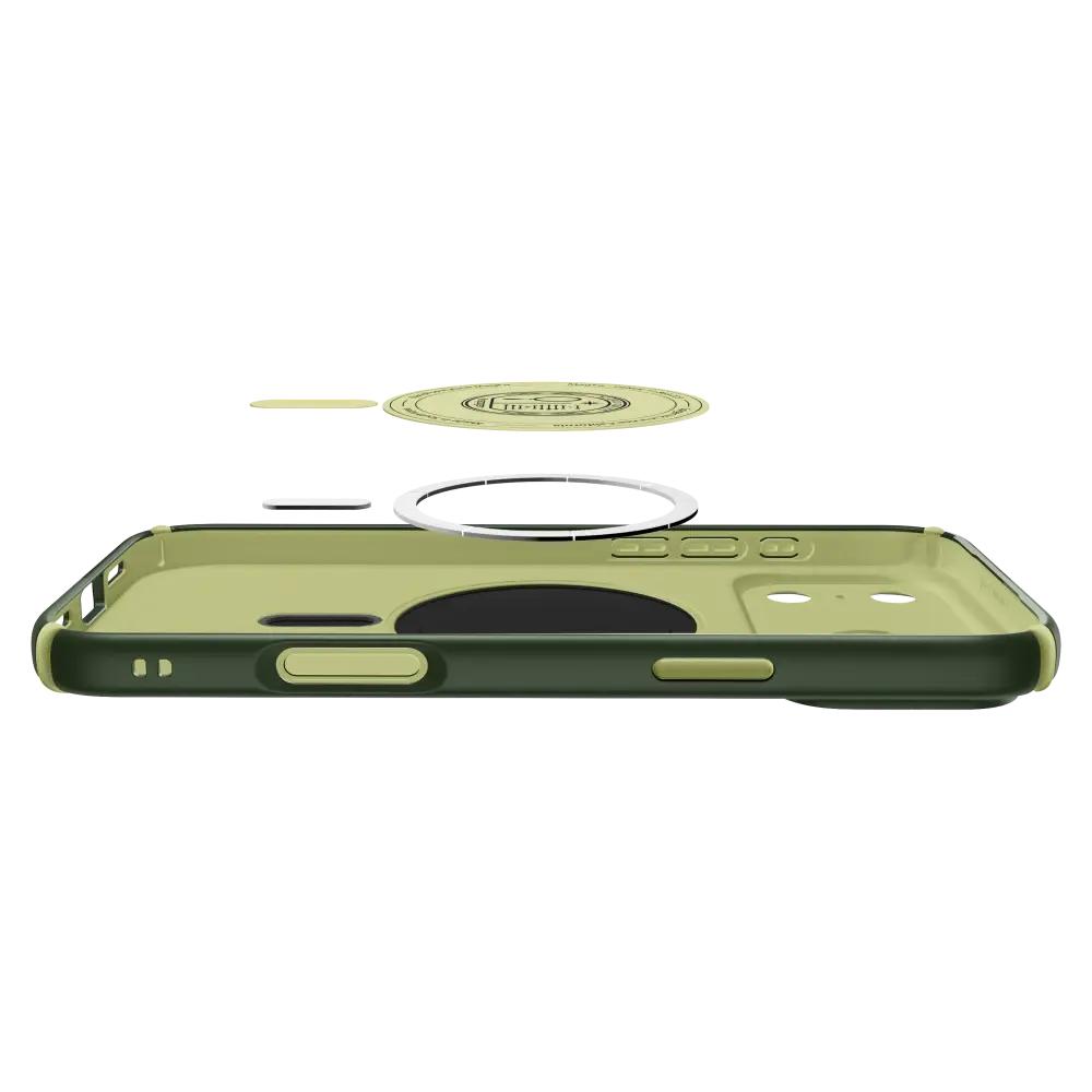 Spigen Nano Pop Hybrid MagSafe Case for Apple iPhone 17 Pro - Avo Green