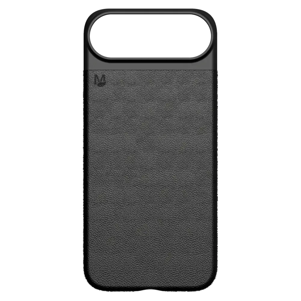 Matter Cactus Leather Snap MagSafe Ultra-thin Case for Apple iPhone Air - Carbon Black Agave