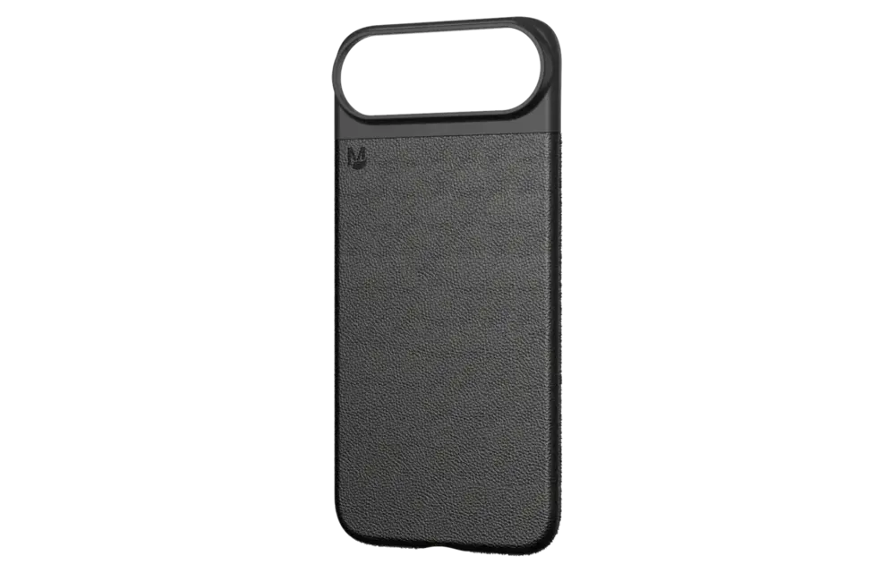 Matter Cactus Leather Snap MagSafe Ultra-thin Case for Apple iPhone Air - Carbon Black Agave
