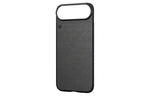 Matter Cactus Leather Snap MagSafe Ultra-thin Case for Apple iPhone Air - Carbon Black Agave