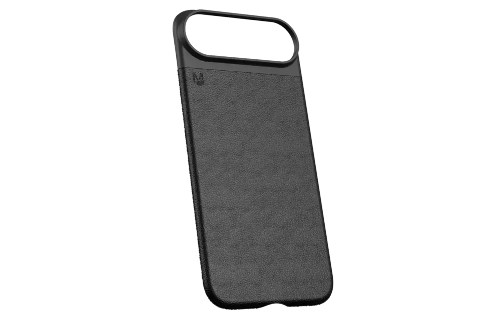 Matter Cactus Leather Snap MagSafe Ultra-thin Case for Apple iPhone Air - Carbon Black Agave