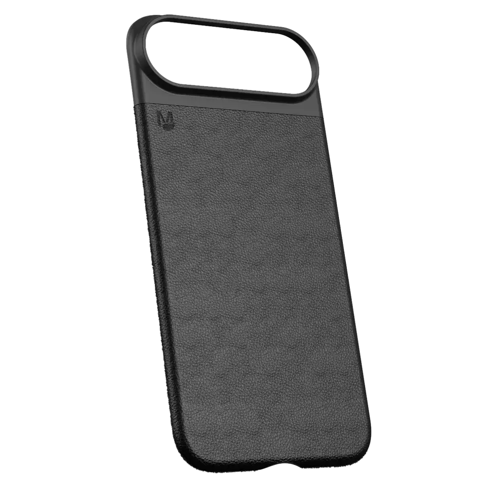 Matter Cactus Leather Snap MagSafe Ultra-thin Case for Apple iPhone Air - Carbon Black Agave