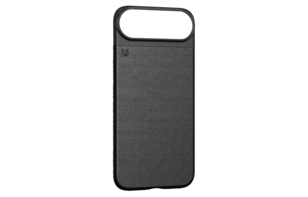 Matter Cactus Leather Snap MagSafe Ultra-thin Case for Apple iPhone Air - Carbon Black Agave