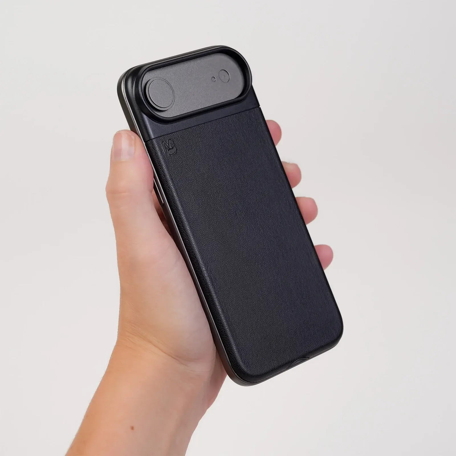 Matter Cactus Leather Snap MagSafe Ultra-thin Case for Apple iPhone Air - Carbon Black Agave