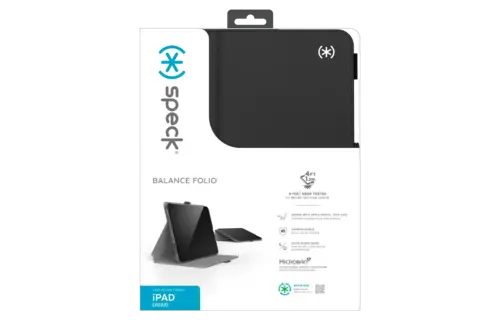 Speck Balance Folio Case for Apple iPad 10th/11Th Gen - Black