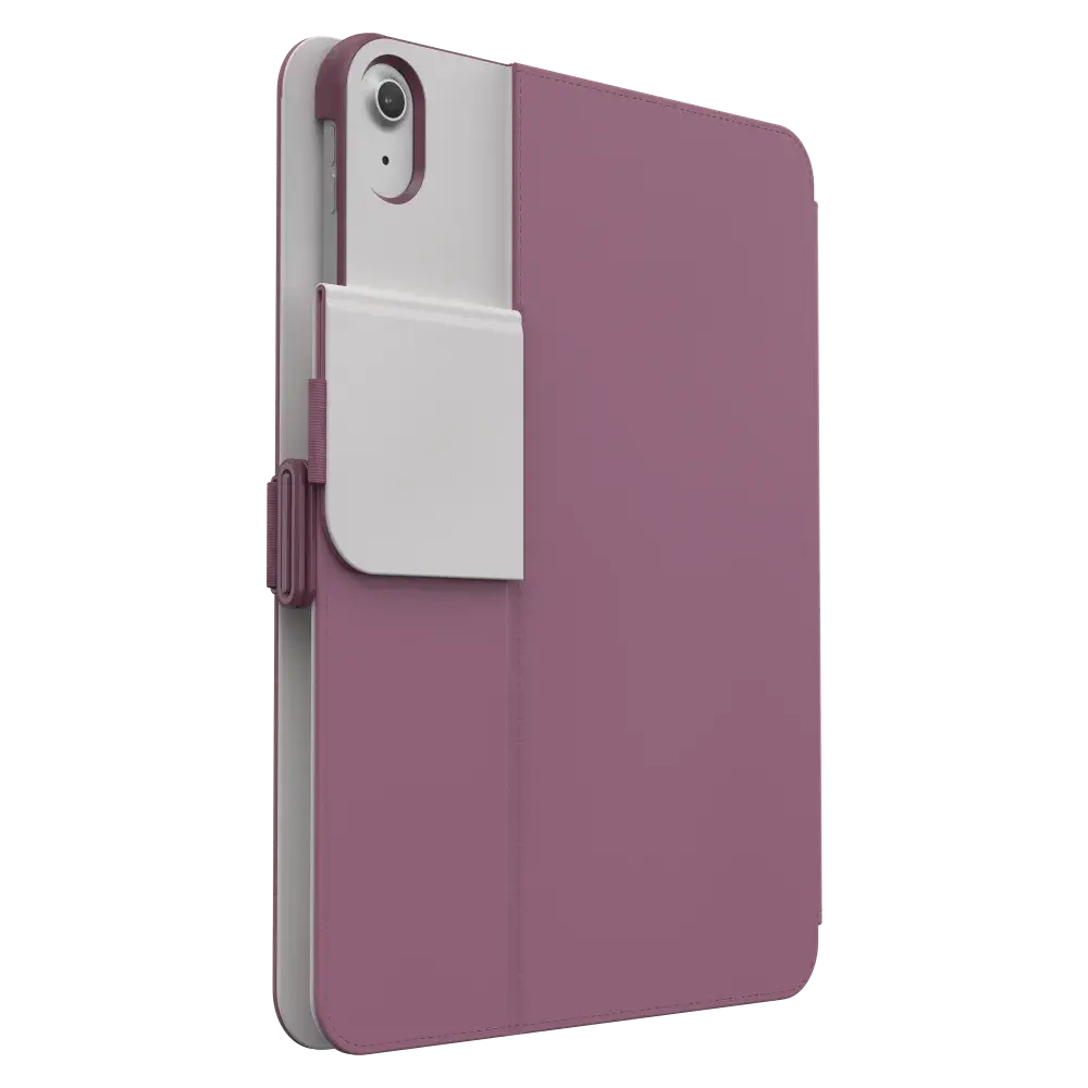 Speck Balance Folio Case for Apple iPad 10th/11th Gen - Charcoal - Plumberry