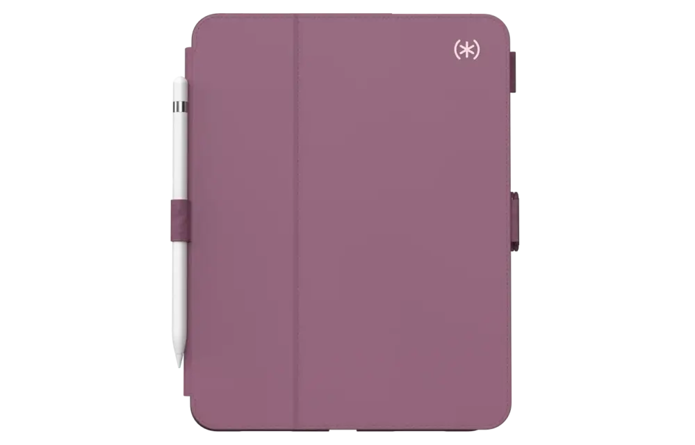 Speck Balance Folio Case for Apple iPad 10th/11th Gen - Charcoal - Plumberry