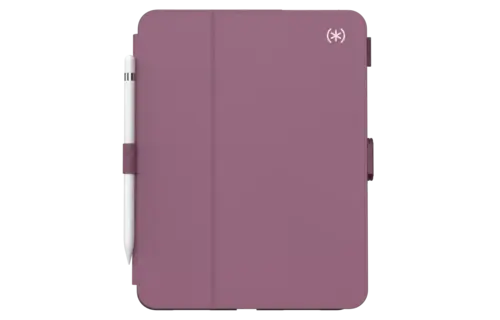 Speck Balance Folio Case for Apple iPad 10th/11th Gen - Charcoal - Plumberry