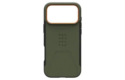 UAG Civilian MagSafe Case for Apple iPhone 17 Pro Max - Olive / Orange