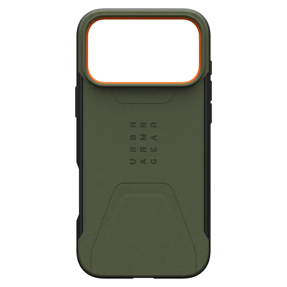 UAG Civilian MagSafe Case for Apple iPhone 17 Pro Max - Olive / Orange