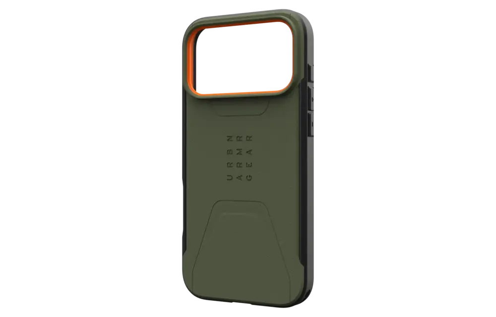 UAG Civilian MagSafe Case for Apple iPhone 17 Pro Max - Olive / Orange