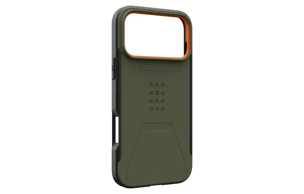UAG Civilian MagSafe Case for Apple iPhone 17 Pro Max - Olive / Orange