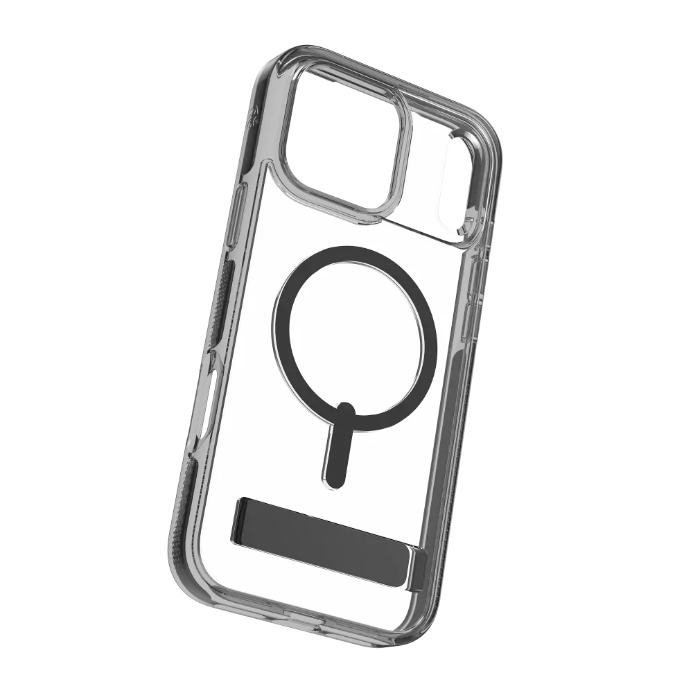 Zagg Santa Cruz Snap MagSafe Case With Kickstand for Apple iPhone 17 Pro Max - Jet Black
