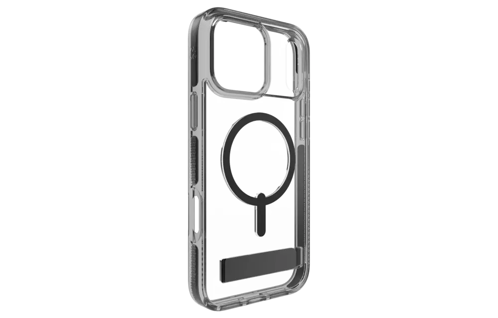 Zagg Santa Cruz Snap MagSafe Case With Kickstand for Apple iPhone 17 Pro Max - Jet Black