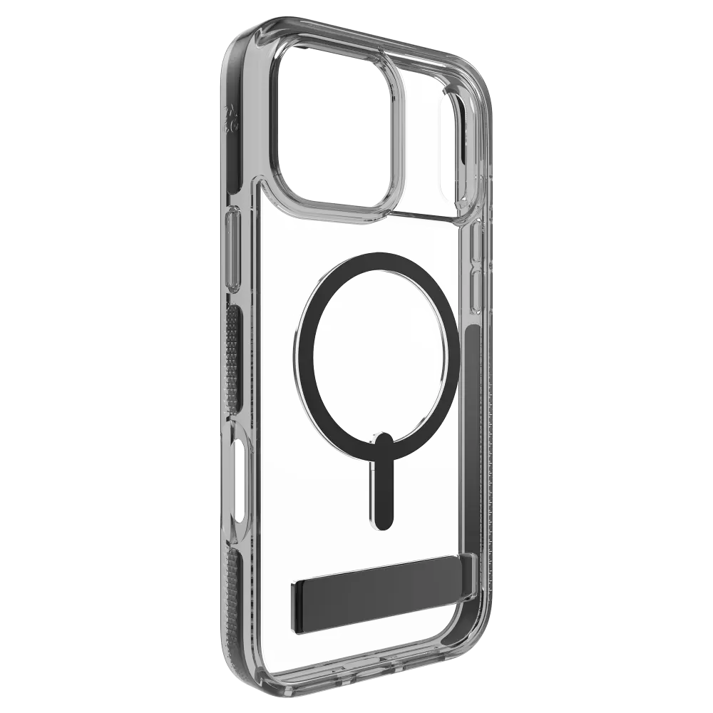 Zagg Santa Cruz Snap MagSafe Case With Kickstand for Apple iPhone 17 Pro Max - Jet Black