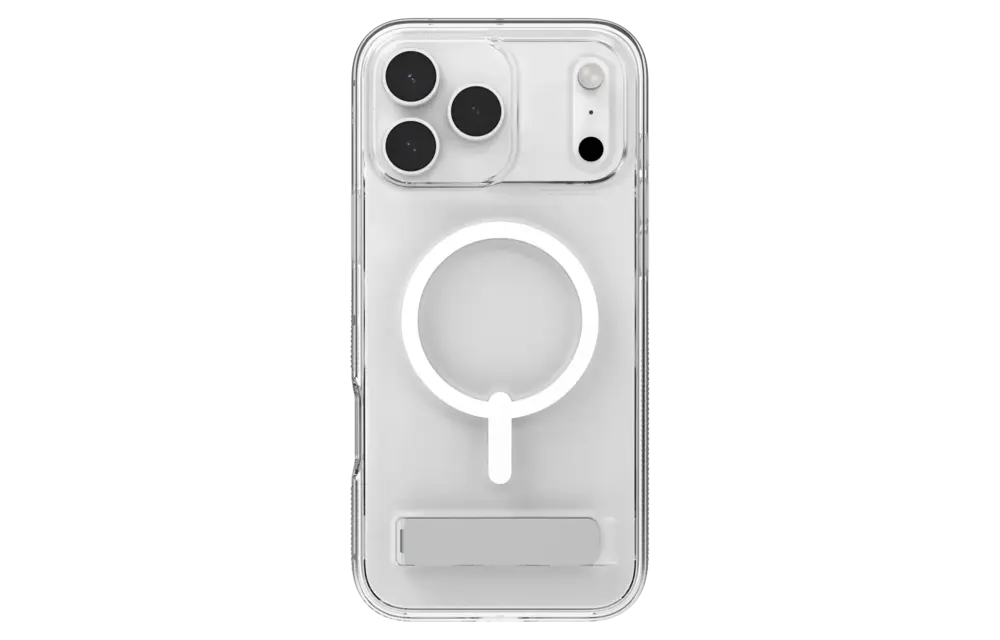 Zagg Crystal Palace Snap MagSafe Case With Kickstand for Apple iPhone 17 Pro Max - Clear