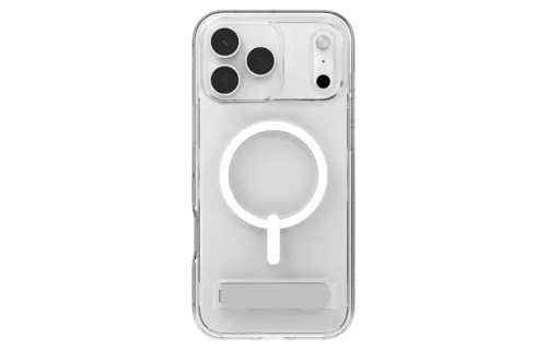 Zagg Crystal Palace Snap MagSafe Case With Kickstand for Apple iPhone 17 Pro Max - Clear