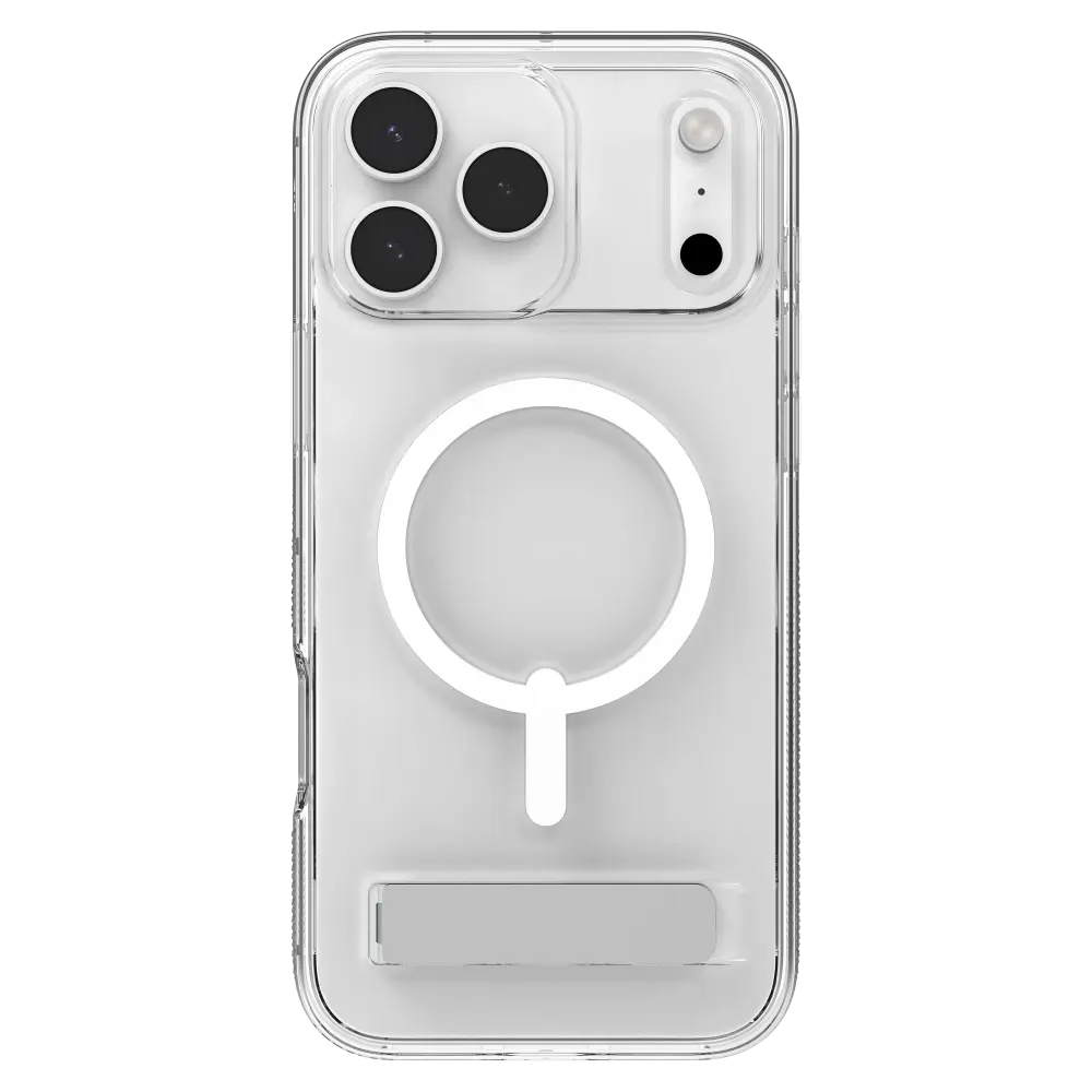 Zagg Crystal Palace Snap MagSafe Case With Kickstand for Apple iPhone 17 Pro Max - Clear