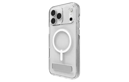 Zagg Crystal Palace Snap MagSafe Case With Kickstand for Apple iPhone 17 Pro Max - Clear