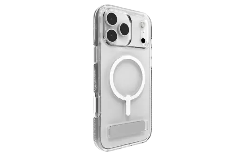 Zagg Crystal Palace Snap MagSafe Case With Kickstand for Apple iPhone 17 Pro Max - Clear