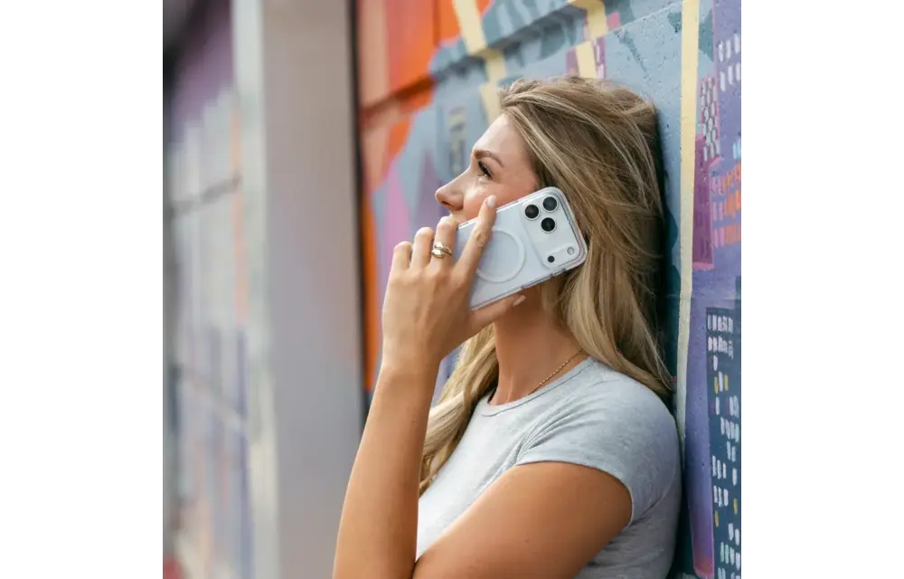 Zagg Crystal Palace Snap MagSafe Case With Kickstand for Apple iPhone 17 Pro Max - Clear