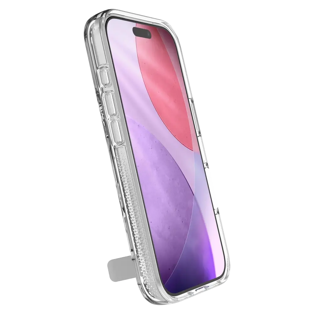 Zagg Crystal Palace Snap MagSafe Case With Kickstand for Apple iPhone 17 Pro - Clear
