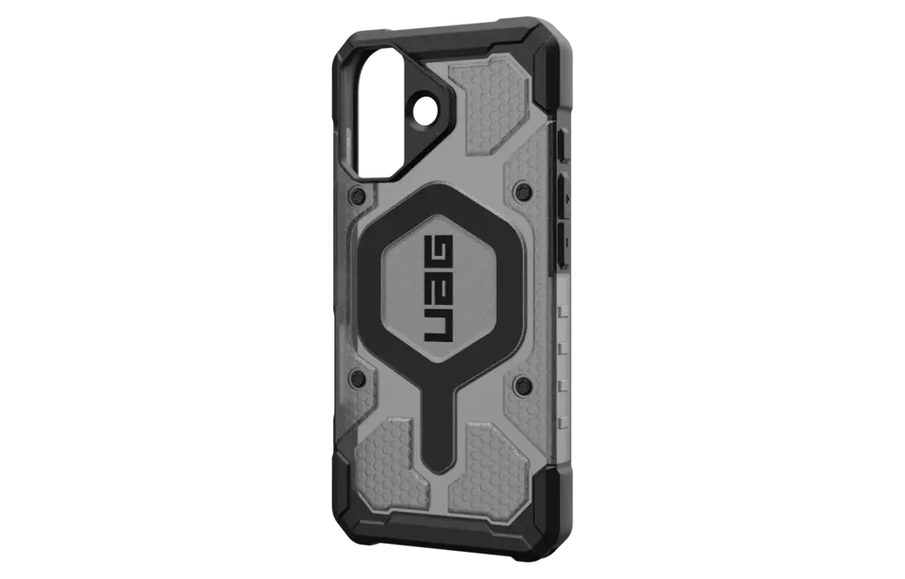 UAG Pathfinder Clear MagSafe Case for Apple iPhone 17 - Ash and Black