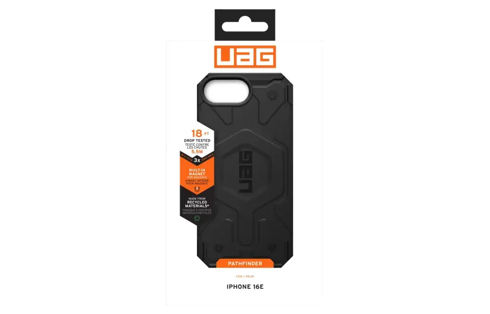 UAG Pathfinder MagSafe Case for Apple iPhone 16e - Black