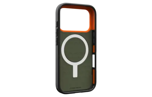 UAG Civilian MagSafe Case for Apple iPhone 17 Pro - Olive / Orange