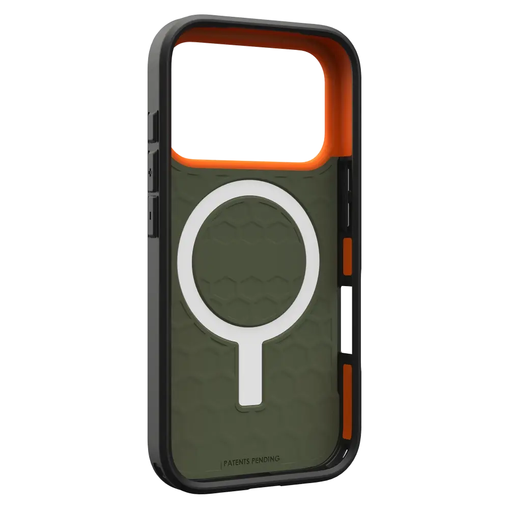 UAG Civilian MagSafe Case for Apple iPhone 18 Pro / 17 Pro - Olive / Orange