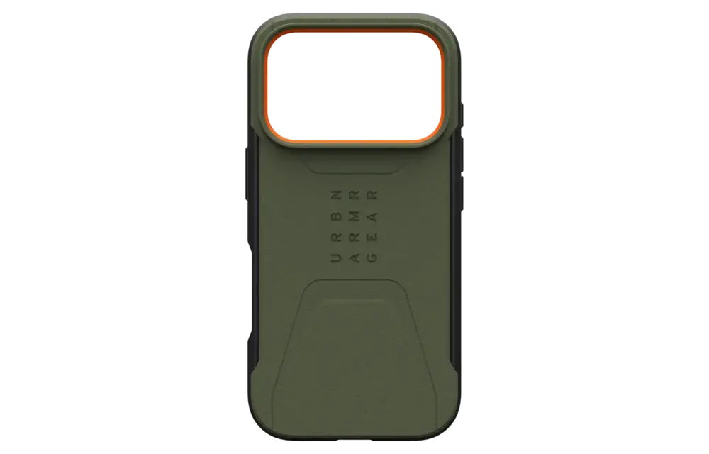 UAG Civilian MagSafe Case for Apple iPhone 18 Pro / 17 Pro - Olive / Orange