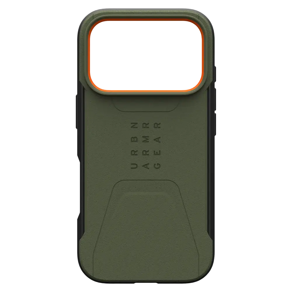 UAG Civilian MagSafe Case for Apple iPhone 18 Pro / 17 Pro - Olive / Orange