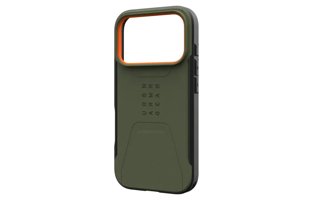 UAG Civilian MagSafe Case for Apple iPhone 18 Pro / 17 Pro - Olive / Orange