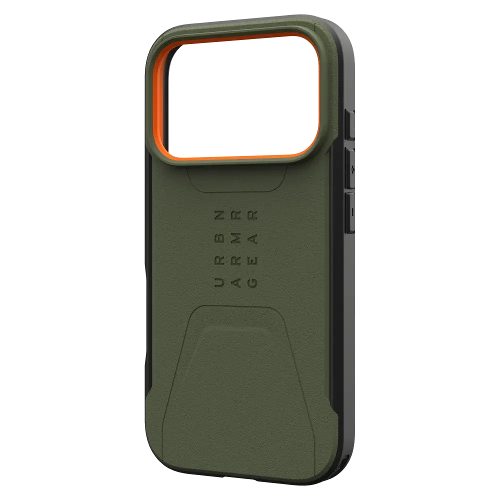 UAG Civilian MagSafe Case for Apple iPhone 18 Pro / 17 Pro - Olive / Orange