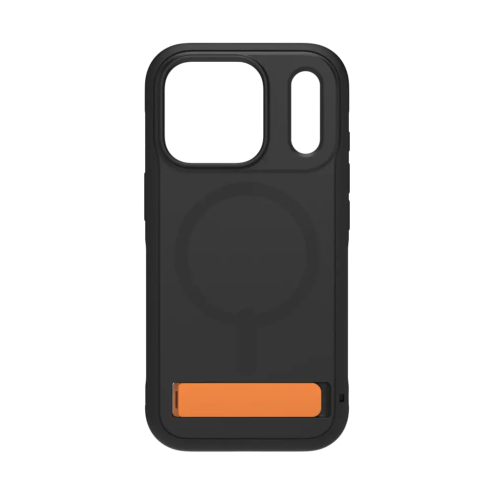 Zagg Sedona Snap MagSafe Case With Kickstand for Apple iPhone 17 Pro - Flood Black