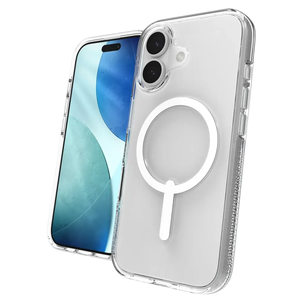 Zagg Crystal Palace Snap MagSafe Case for Apple iPhone 17 - Clear