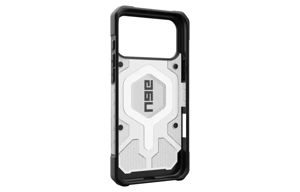 UAG Pathfinder Clear MagSafe Case for Apple iPhone 17 Pro Max - Ice and Silver