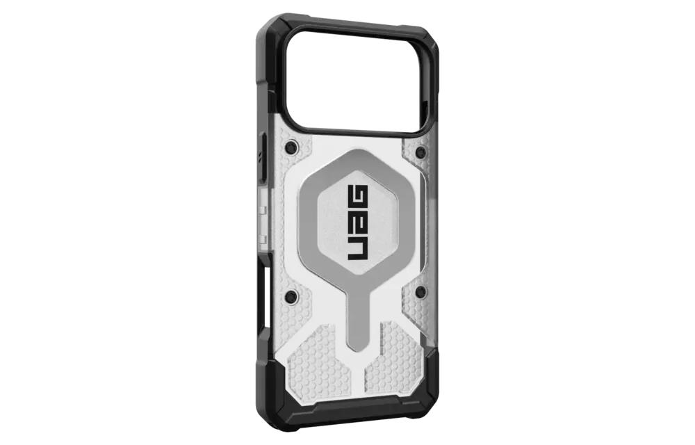 UAG Pathfinder Clear MagSafe Case for Apple iPhone 17 Pro Max - Ice and Silver