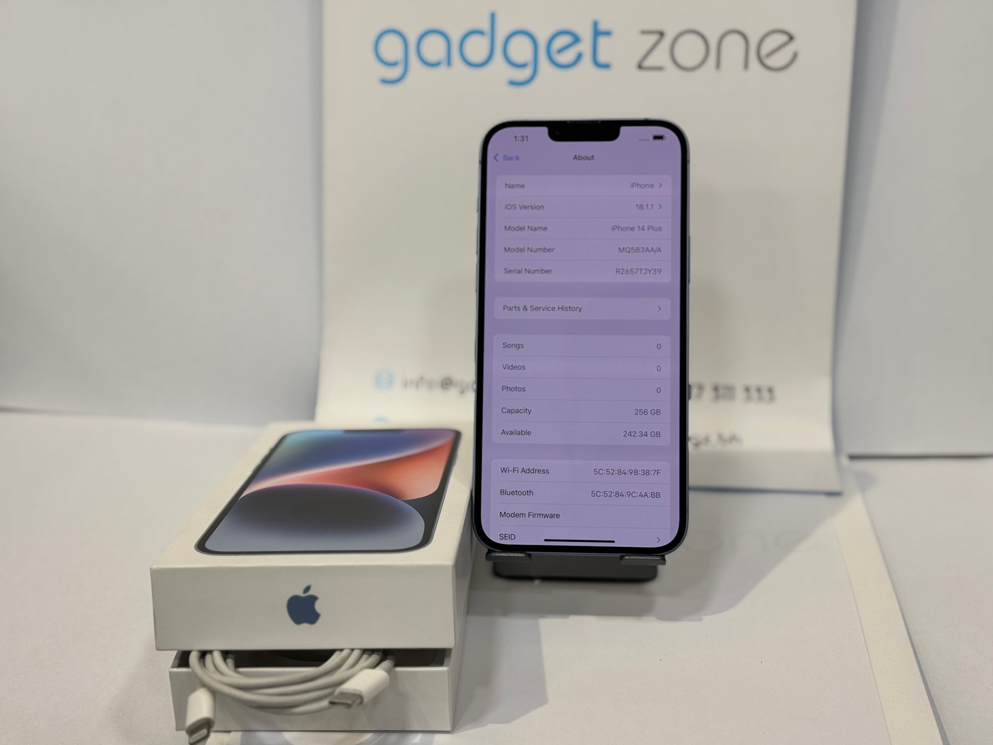 Apple iPhone 14 Plus 256GB (USED) - Blue