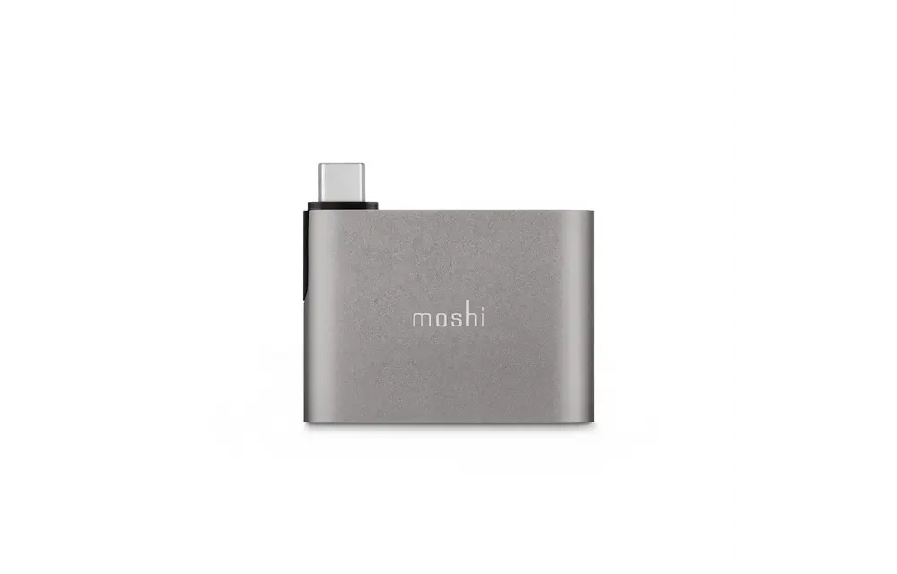 Moshi USB-C to HDMI Adapter with Charging - Titanium Gray