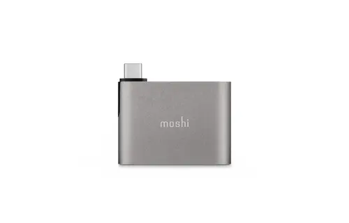 Moshi USB-C to HDMI Adapter with Charging - Titanium Gray