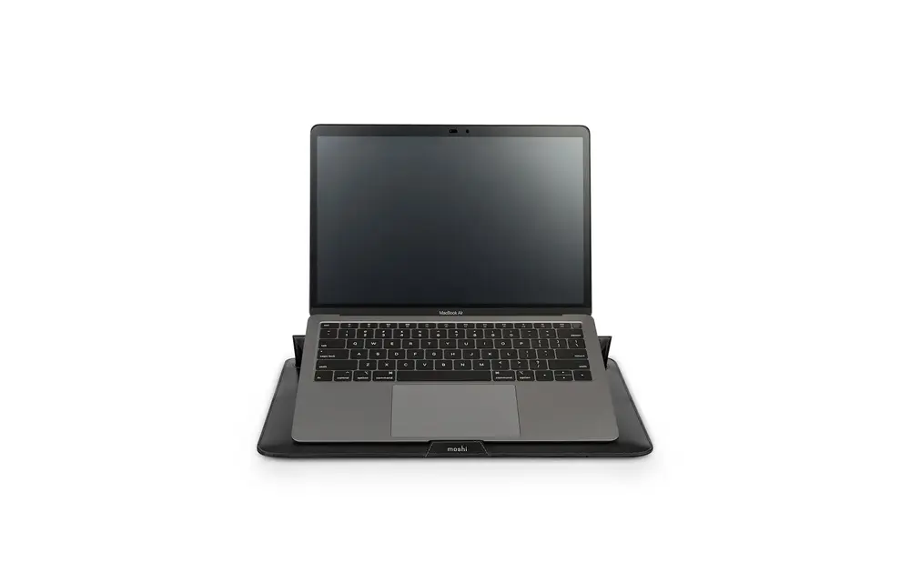 Moshi Muse 3-in-1 Slim Laptop Sleeve 13" - Jet Black