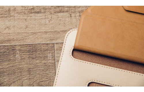 Moshi Muse 3-in-1 Slim Laptop Sleeve 13" - Seashell White