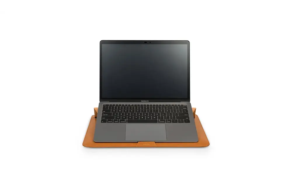 Moshi Muse 3-in-1 Slim Laptop Sleeve 13" - Caramel Brown