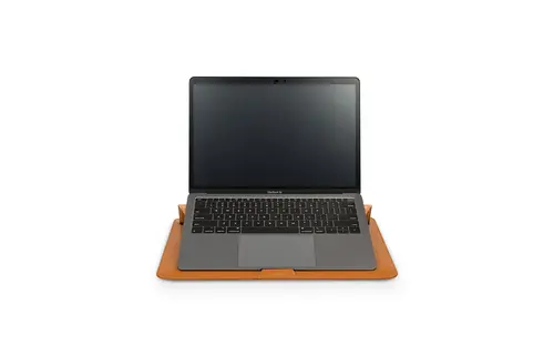 Moshi Muse 3-in-1 Slim Laptop Sleeve 13" - Caramel Brown