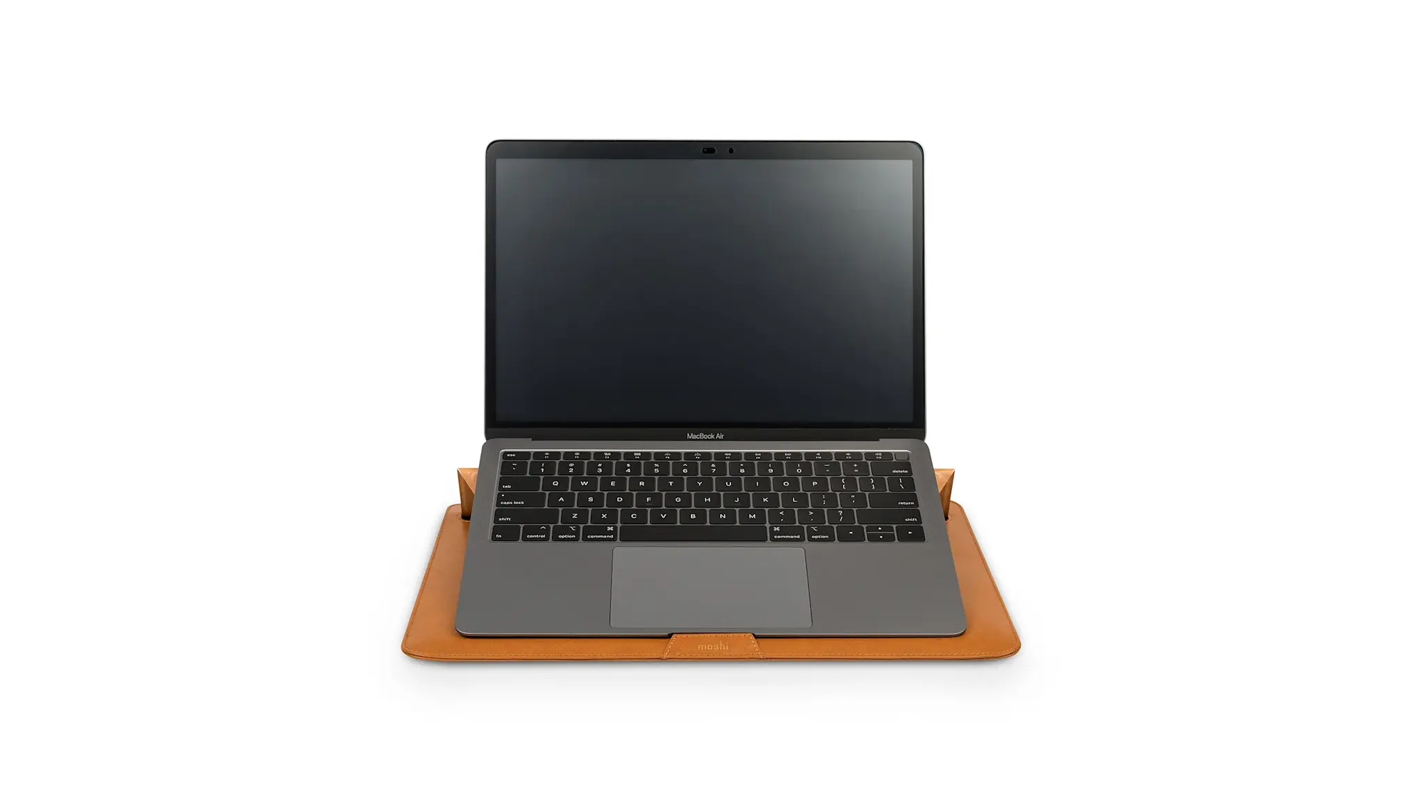 Moshi Muse 3-in-1 Slim Laptop Sleeve 13" - Caramel Brown