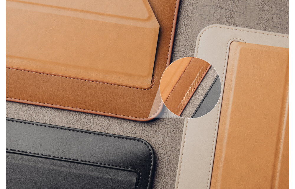 Moshi Muse 3-in-1 Slim Laptop Sleeve 13" - Caramel Brown