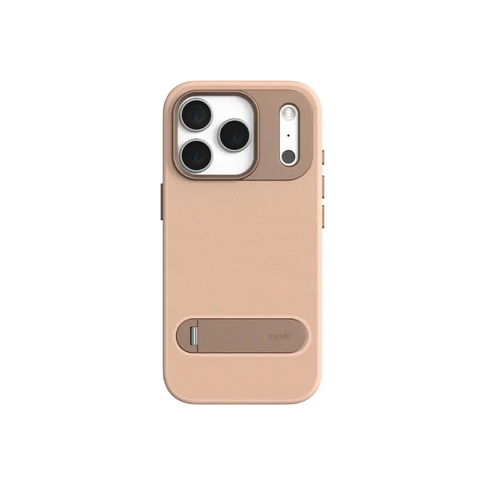 Moshi Kameleon kickstand with MagSafe Case for Apple iPhone 17 Pro - Milktea Brown