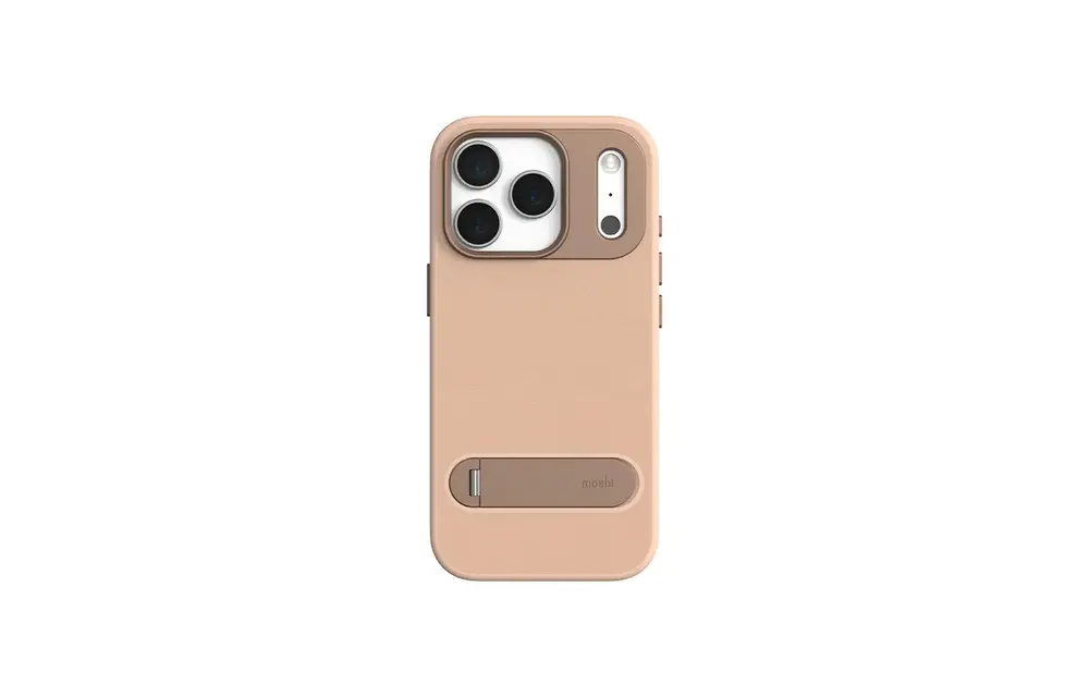 Moshi Kameleon kickstand with MagSafe Case for Apple iPhone 17 Pro Max - Milktea Brown